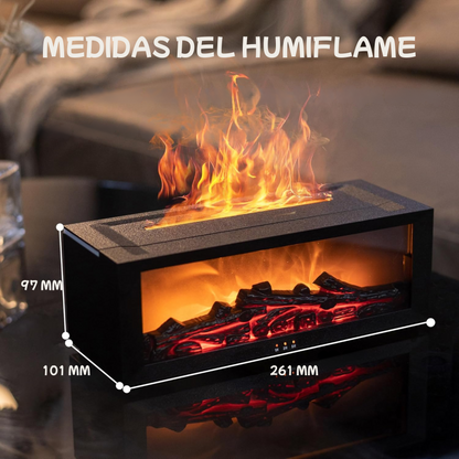 HumiFlame - Humidificador de fuego relajante